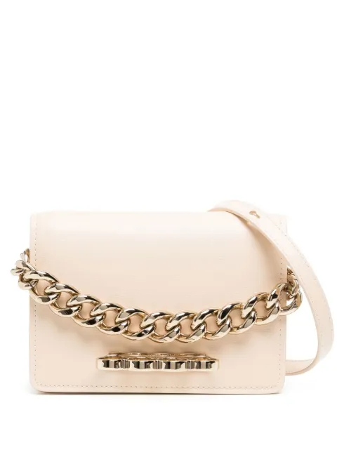 Alexander McQueen Four Ring Chain 迷你单肩包