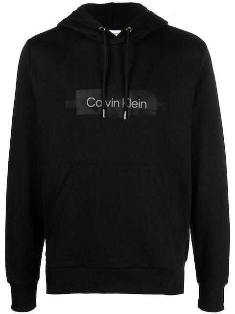 Calvin Klein logo-print hoodie