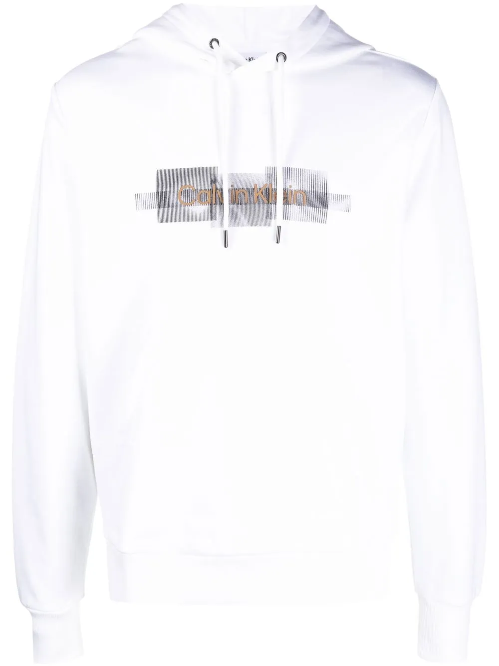 

Calvin Klein logo-print hoodie - White