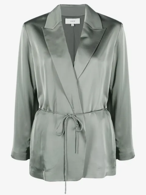 Vince V-neck double-breasted blazer