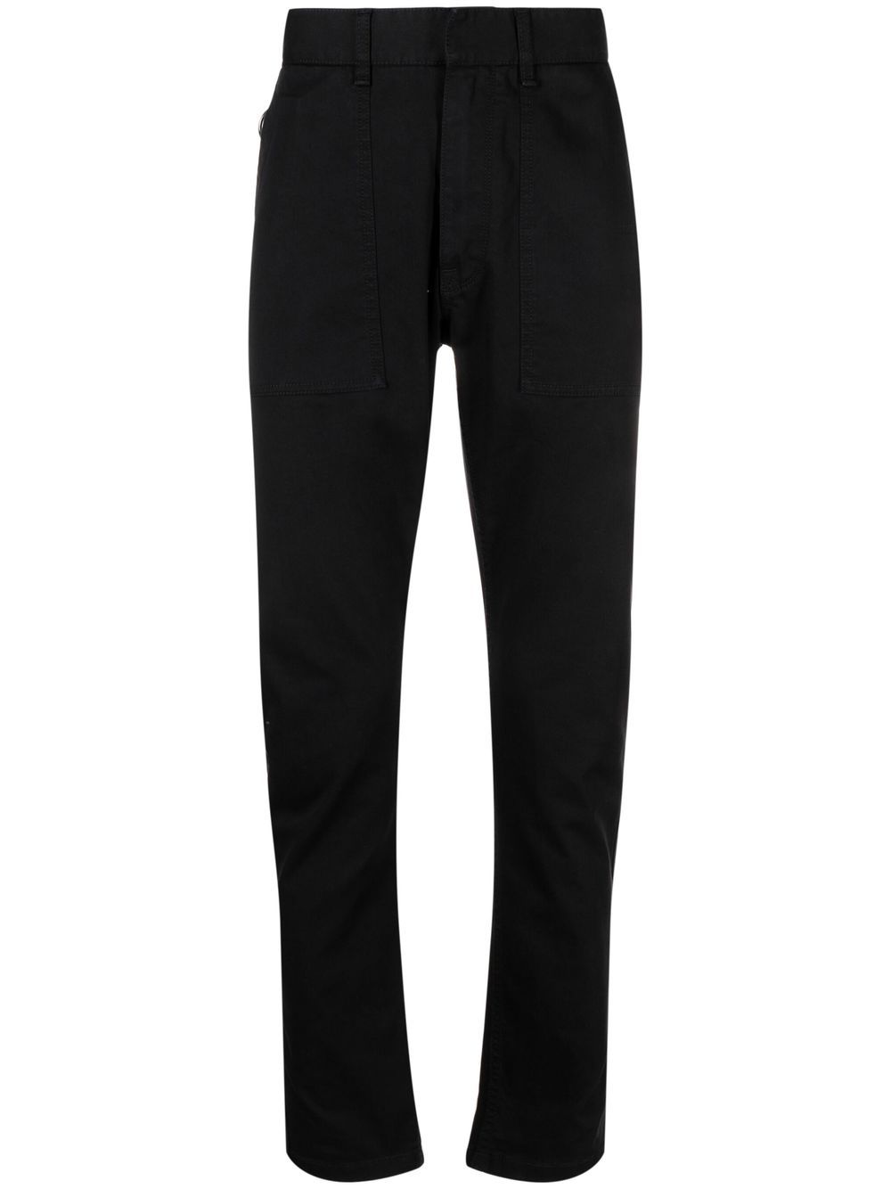 FENDI straight-leg trousers - Black