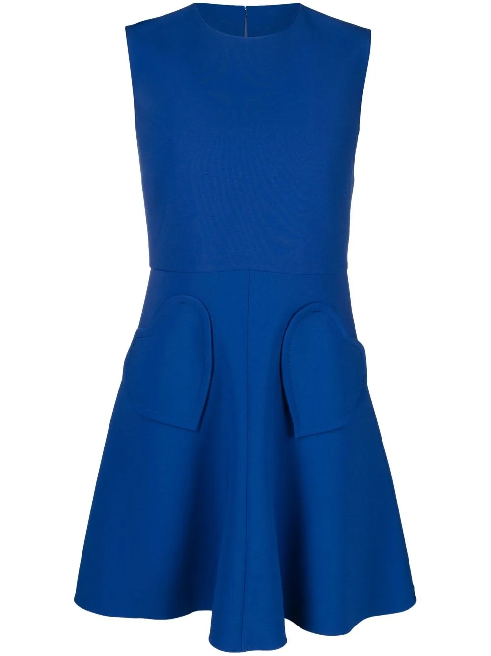 

RED Valentino vestido corto sin mangas - Azul