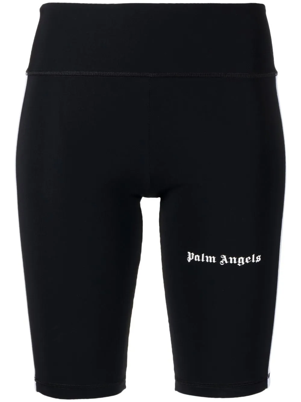 

Palm Angels side-stripe cycling shorts - Black