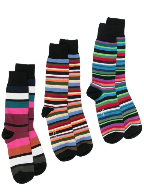 Paul Smith - striped knit socks