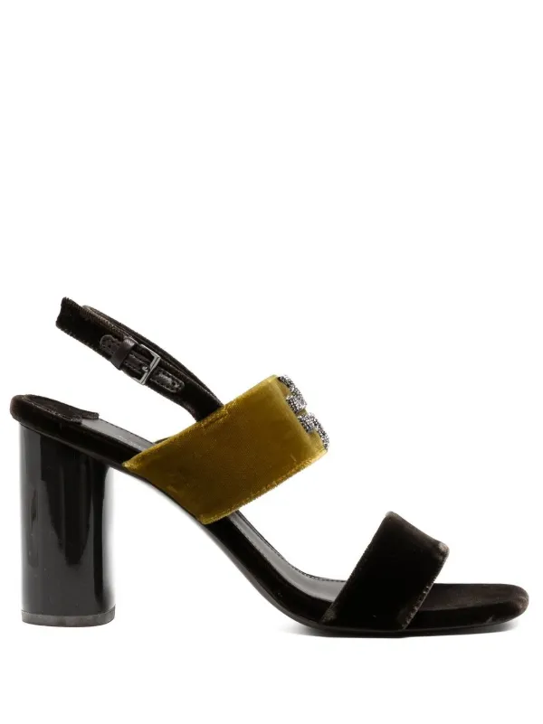 Tory Burch block heel 100mm Sandals Farfetch