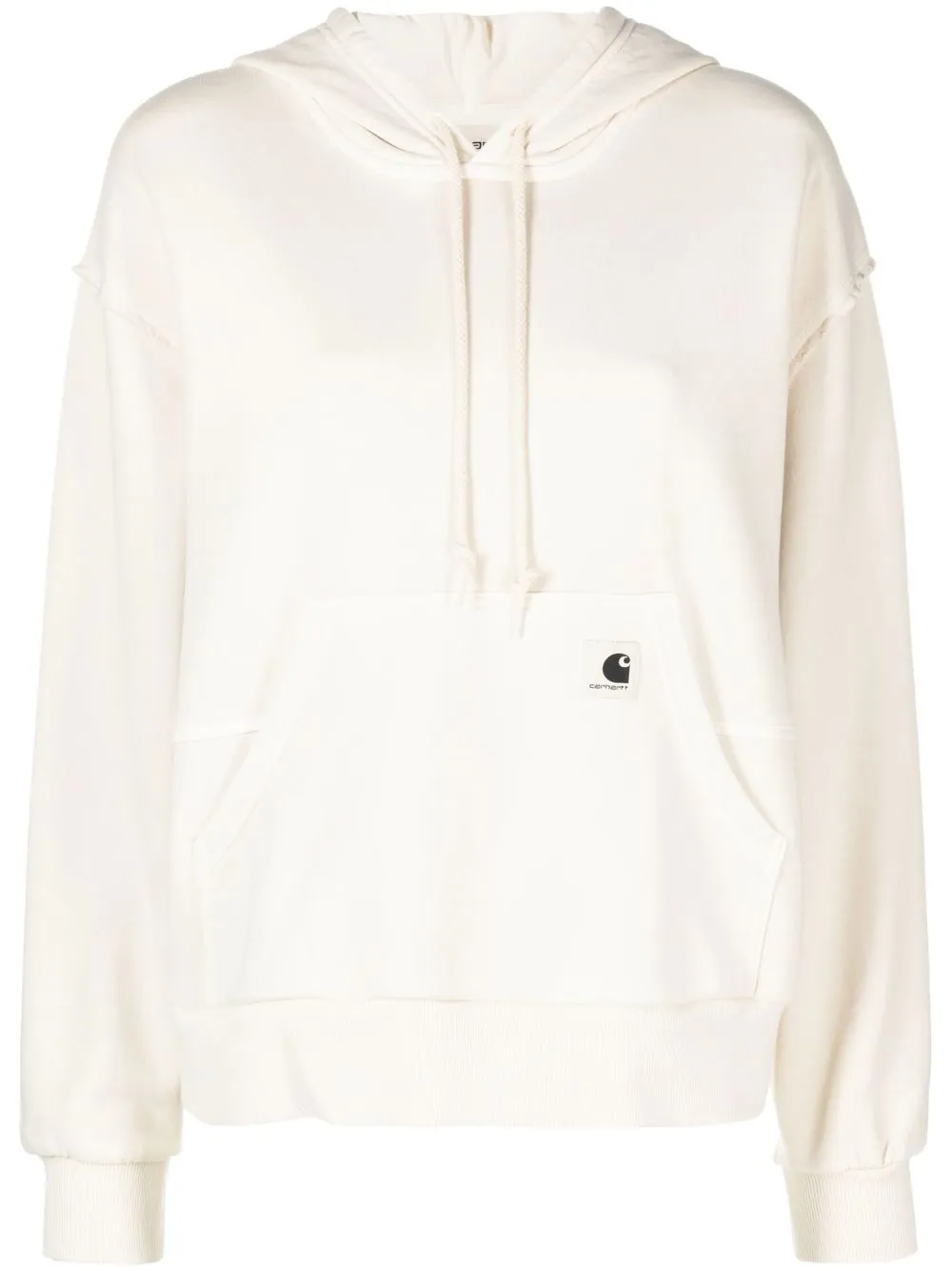 

Carhartt WIP logo-patch pullover hoodie - Neutrals