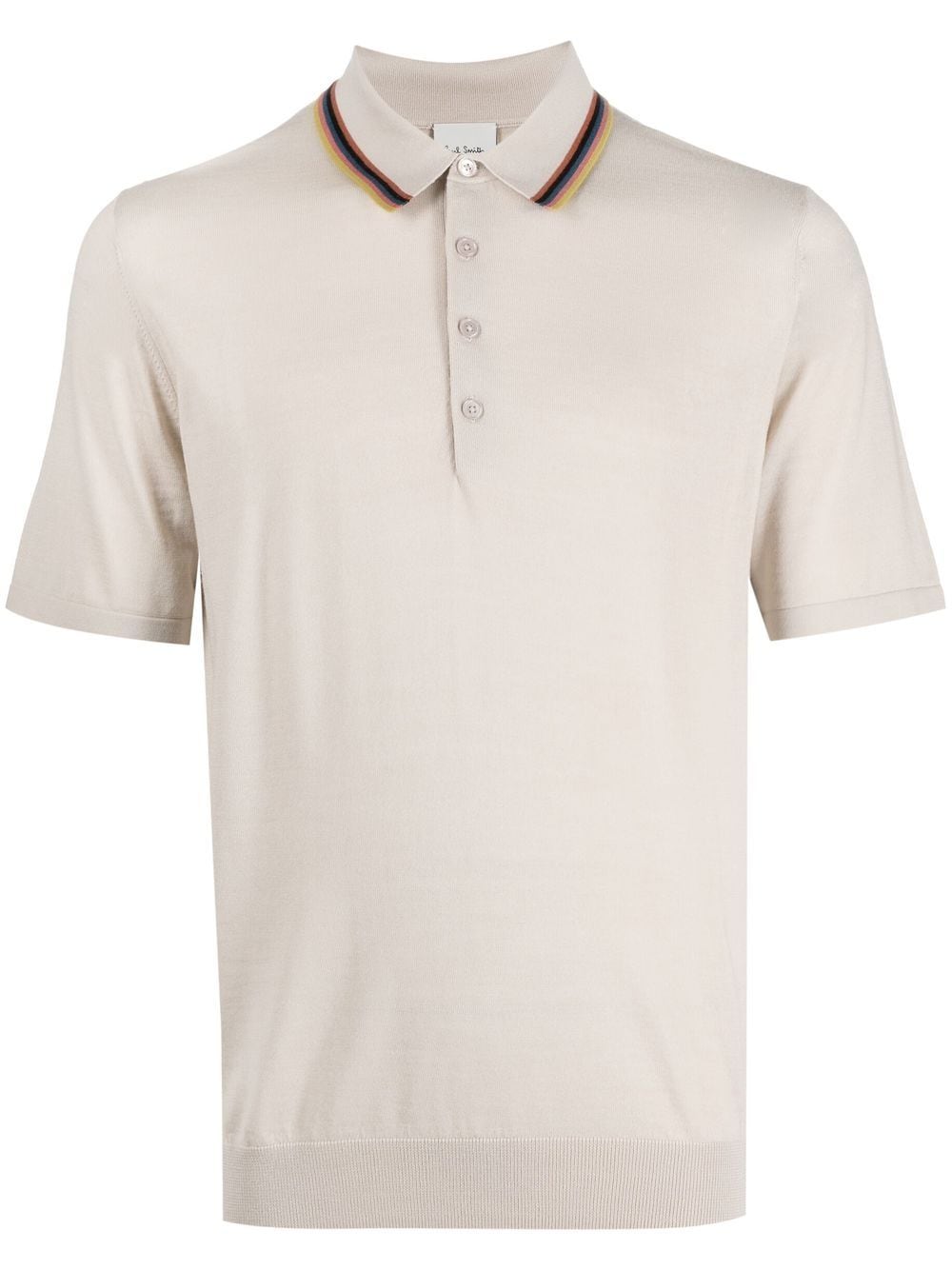 Paul Smith Merino Wool short-sleeve Polo Shirt - Farfetch