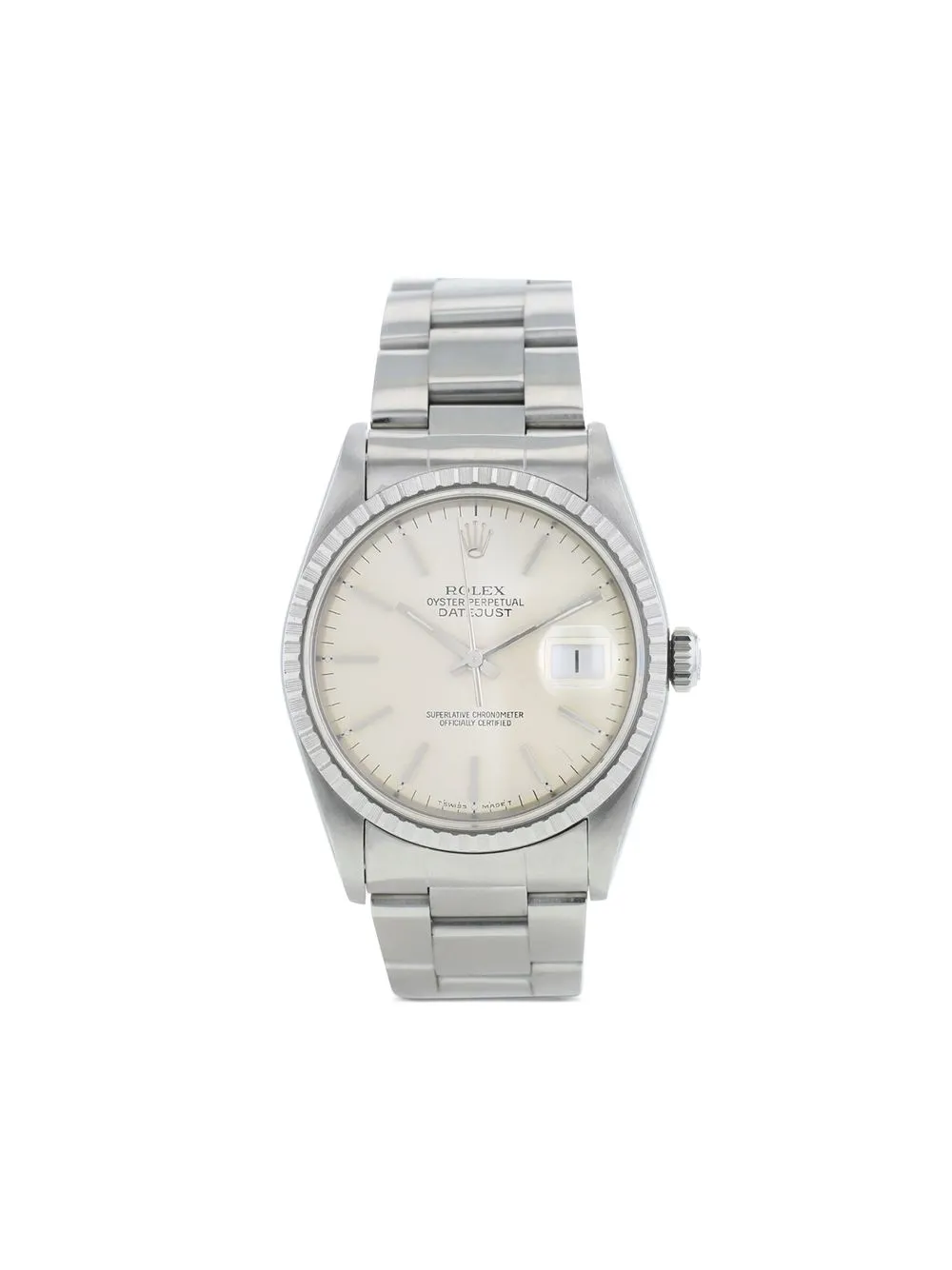 

Rolex 1991 pre-owned Datejust 36mm - Silver