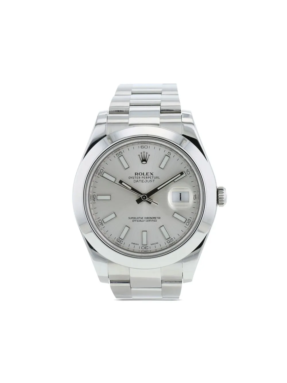 

Rolex 2015 pre-owned Datejust 41mm - Silver