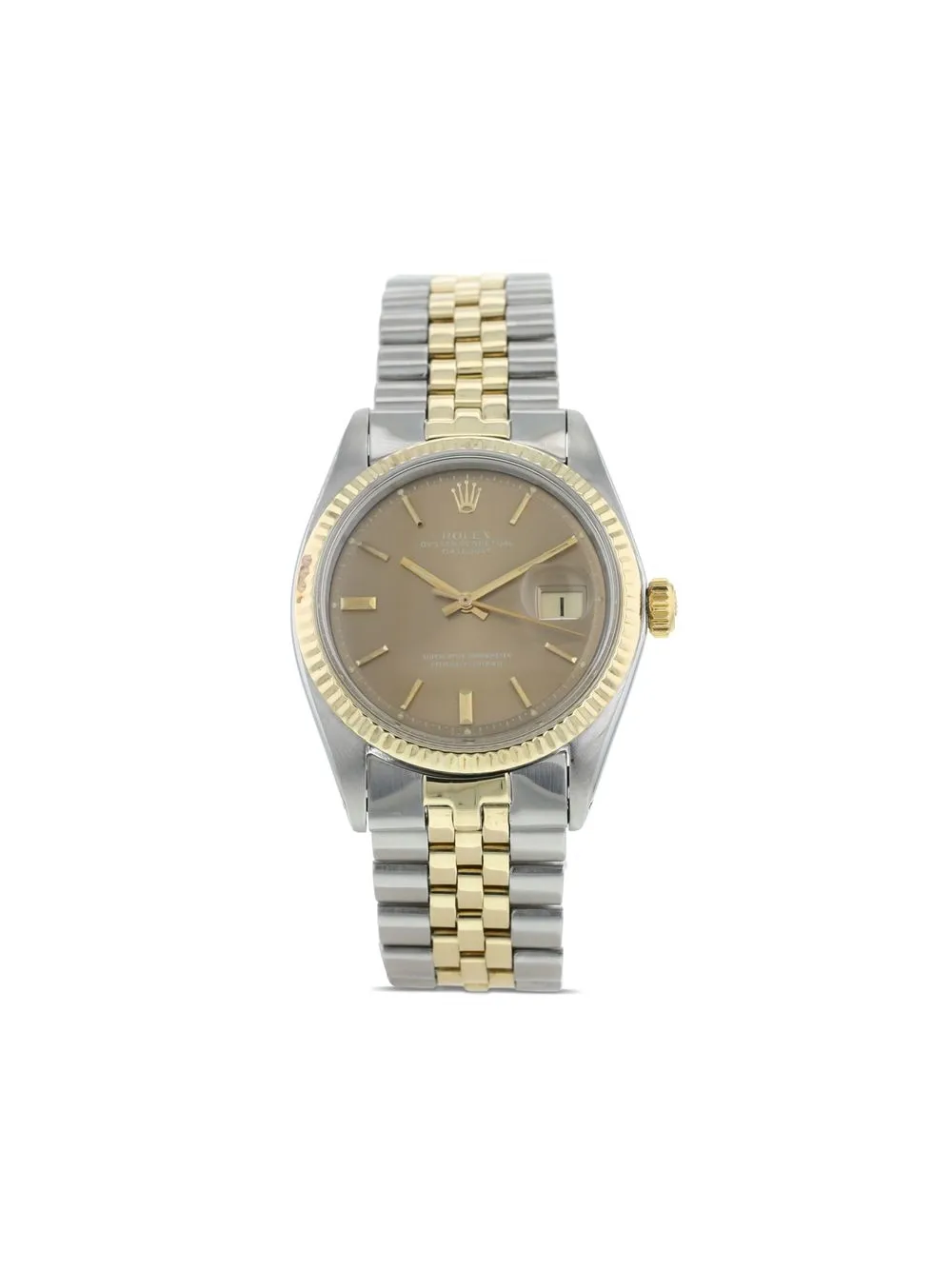 

Rolex 1972 pre-owned Datejust 36mm - Brown