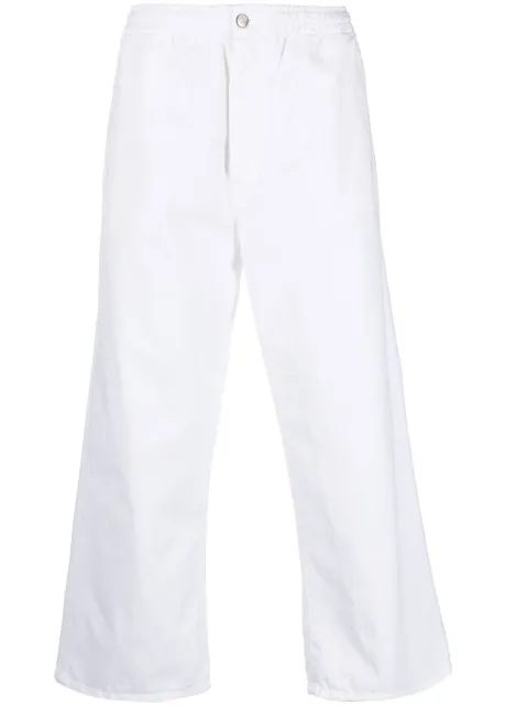 Société Anonyme Kobe elasticated waistband wide-leg jeans