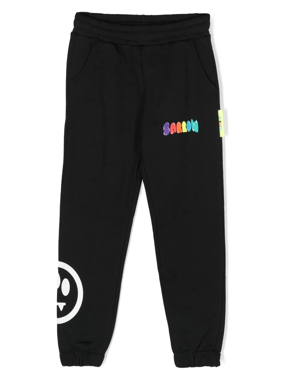 

Barrow kids pants con logo estampado - Negro