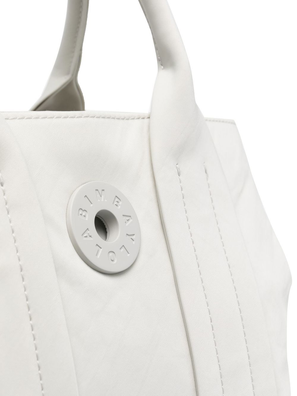 Bimba y Lola medium Chimo logo tote bag, Grey