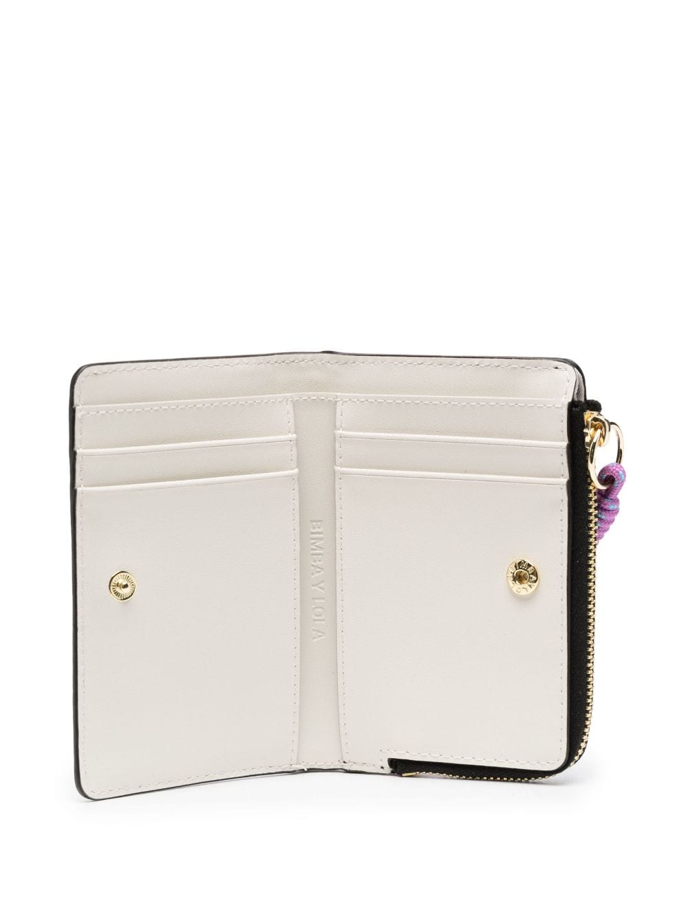 Bimba y Lola Mini debossed-logo Leather Purse - Farfetch