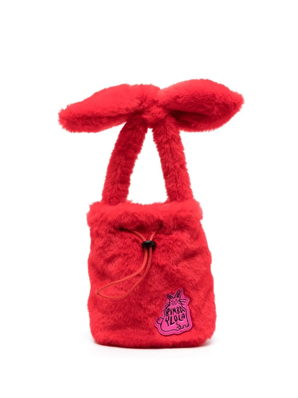 

Bimba y Lola bolsa bucket con parche del logo - Rojo