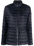 Lauren Ralph Lauren belted quilted jacket - Blue