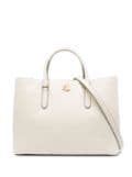 Lauren Ralph Lauren large Marcy leather tote bag - Neutrals