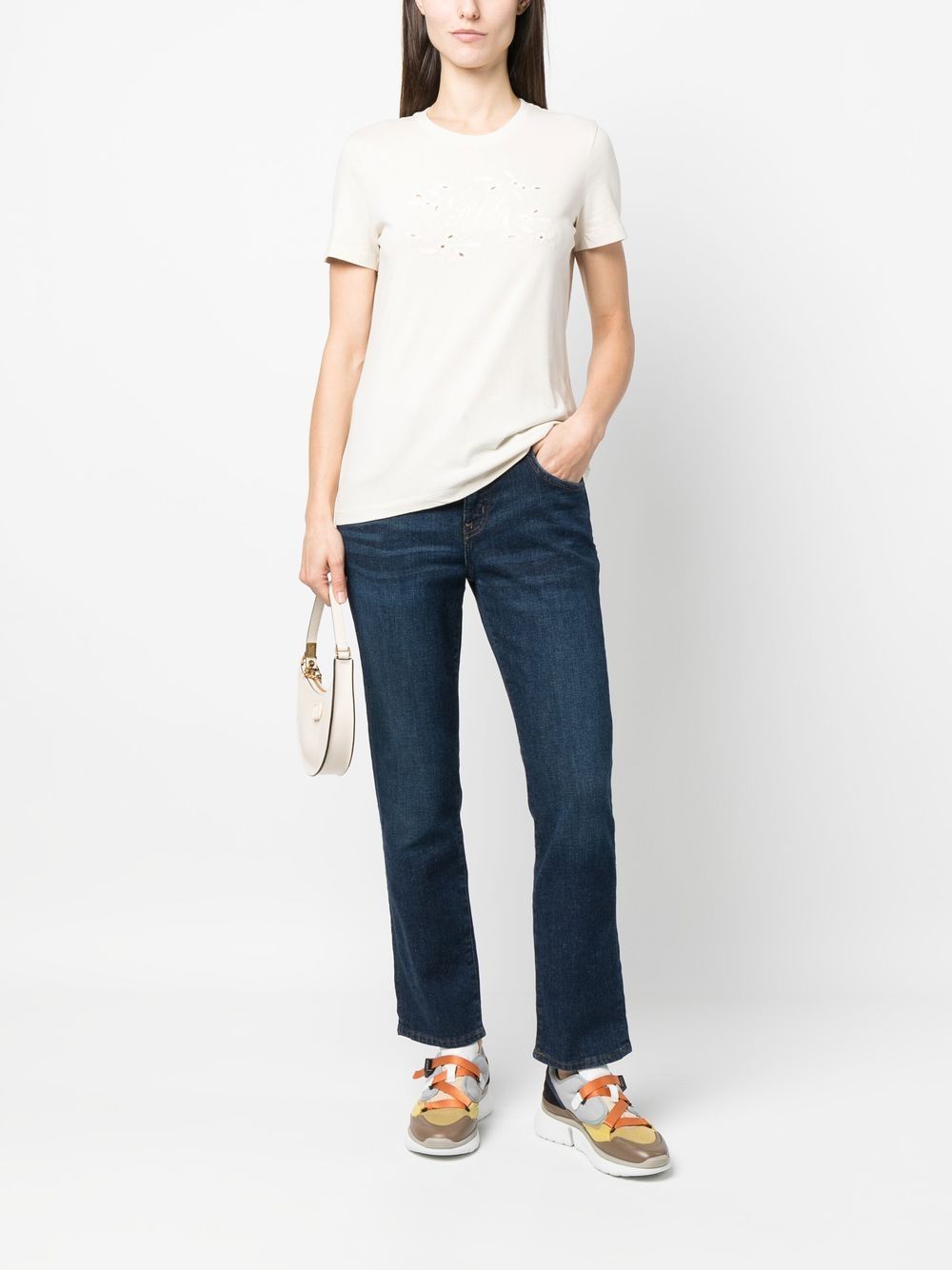 Shop Lauren Ralph Lauren Straight-leg Denim Jeans In Blau