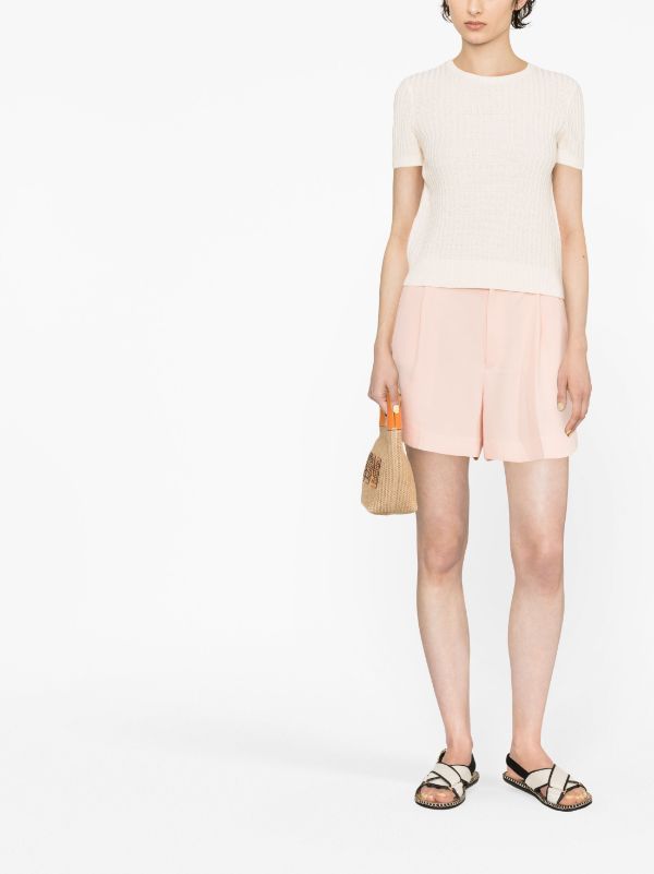 Lauren Ralph Lauren Plus Size Paisley Knit Short-Sleeve Top and
