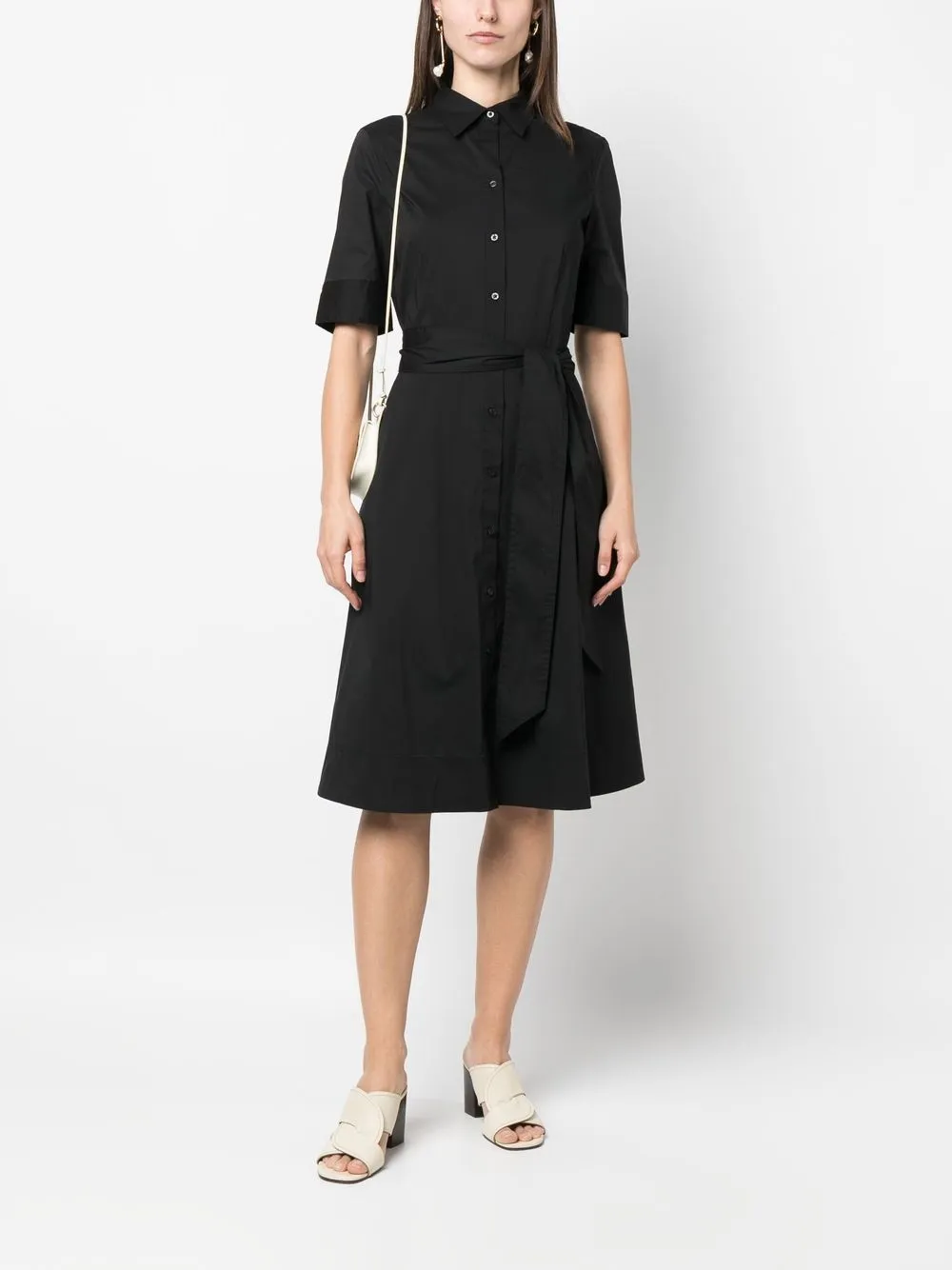RALPH LAUREN SHORT-SLEEVED SHIRT DRESS