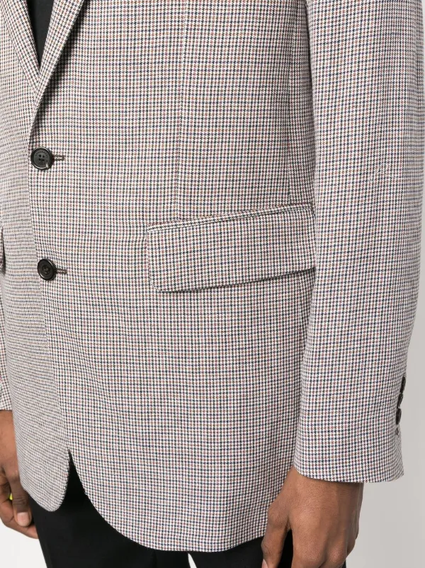 DSQUARED2 ディースクエアード チェック シングルジャケット | ブルー