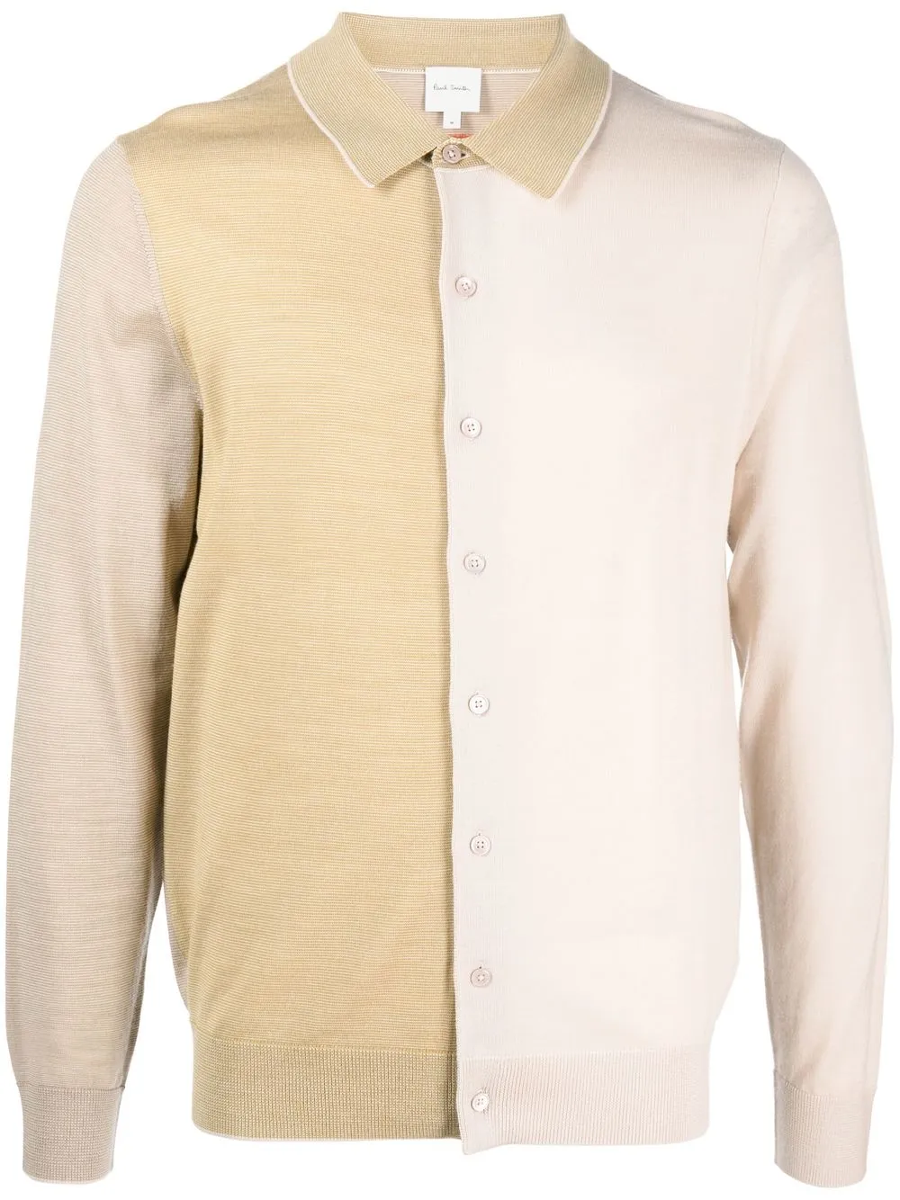 

Paul Smith colour-block buttoned polo shirt - Neutrals