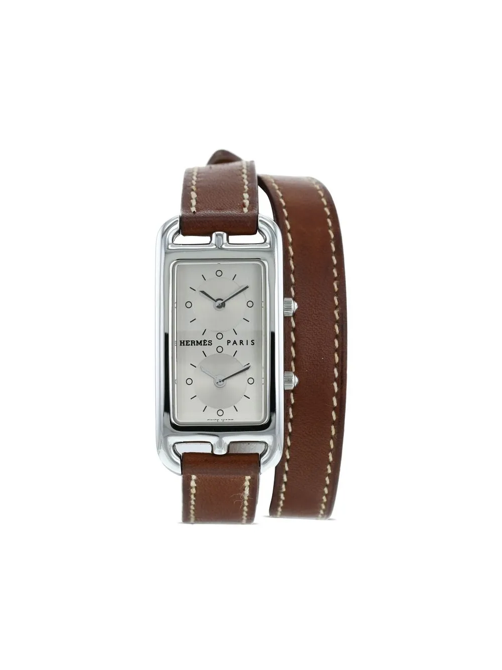 

Hermès reloj Cap Cod Nantucket de 40mm 2000 pre-owned - Plateado