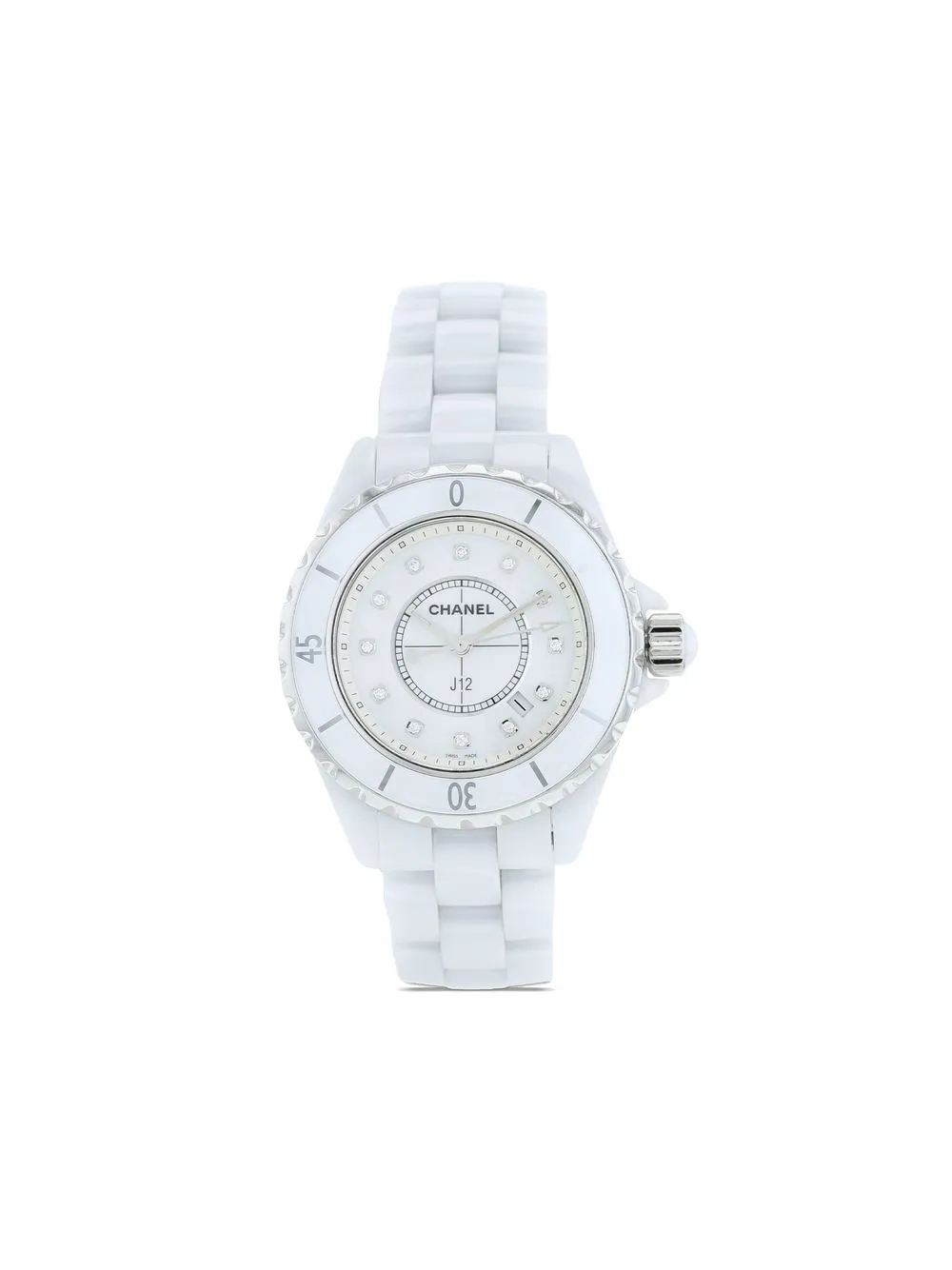 

Chanel Pre-Owned 2018 pre-owned J12 33mm - White