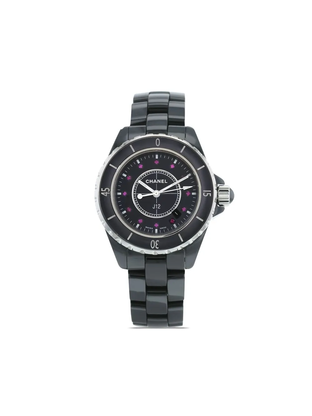 

CHANEL Pre-Owned 2009 pre-owned Chanel J12 34mm - Black