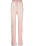 Santa Brands rhinestone-embellished straight trousers - Pink