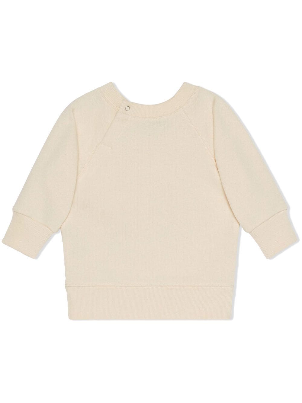 Shop Gucci Baby Cat-print Sweatshirt In Neutrals