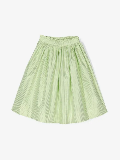 Molo falda con estampado de cuadros gingham