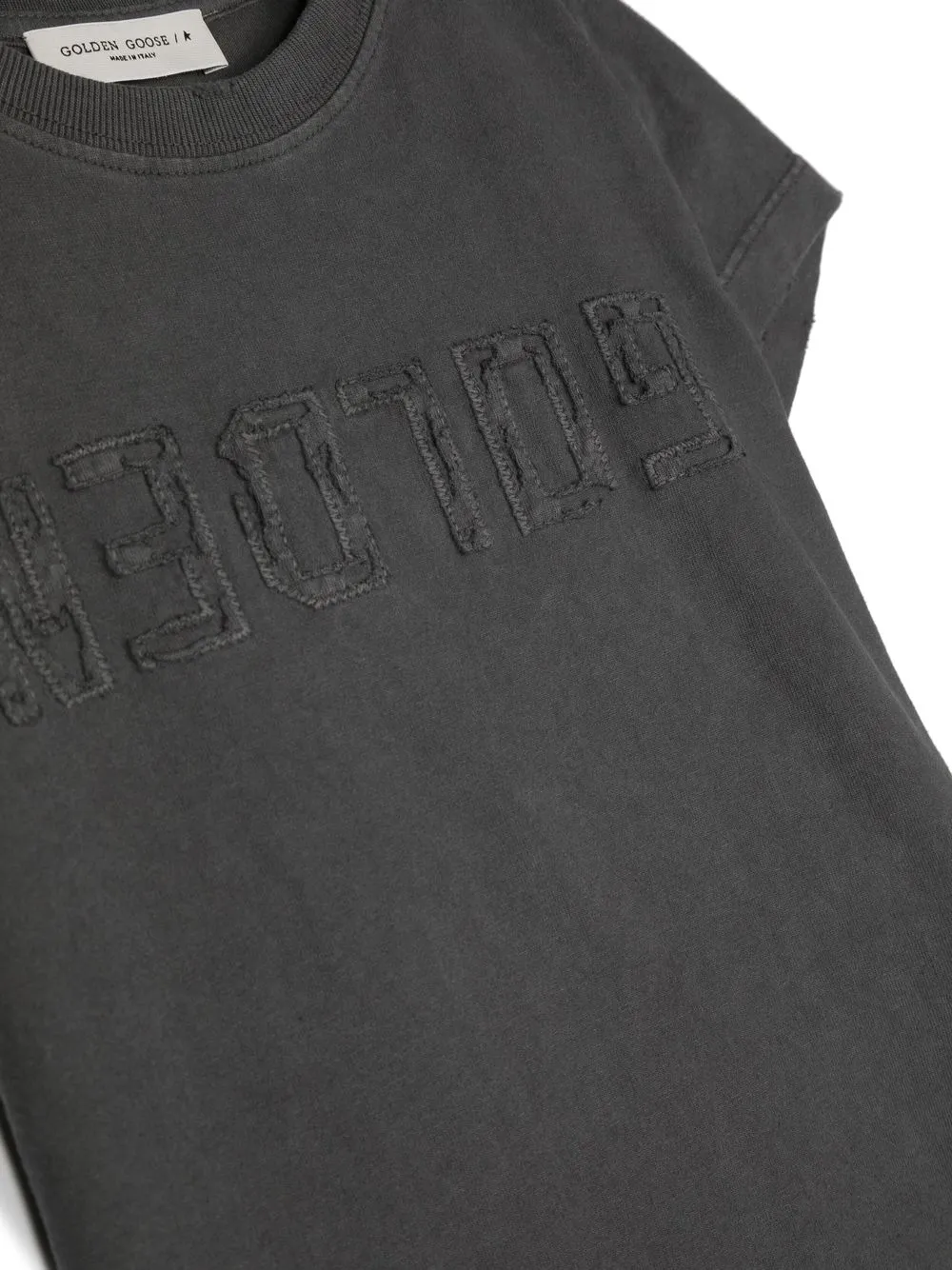 Golden Goose Kids T-Shirt mit Logo-Applikation | Tops | Image 3