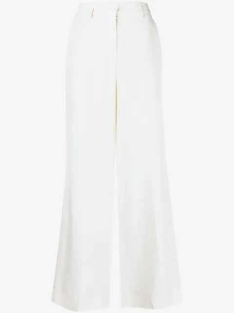 P.A.R.O.S.H. Raisa flared high-waisted trousers