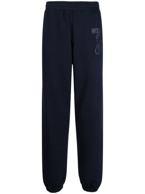 Moschino logo-print track pants