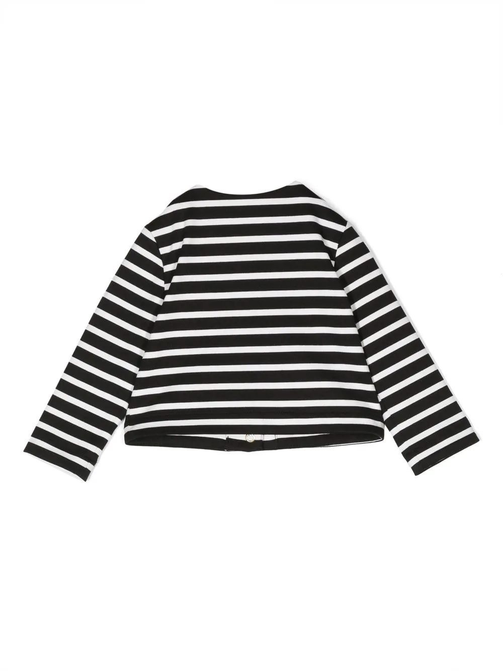 Balmain Kids Gestreept jack - Zwart