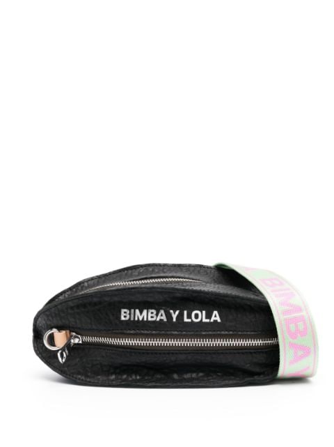 Bimba y Lola small Pelota leather crossbody bag