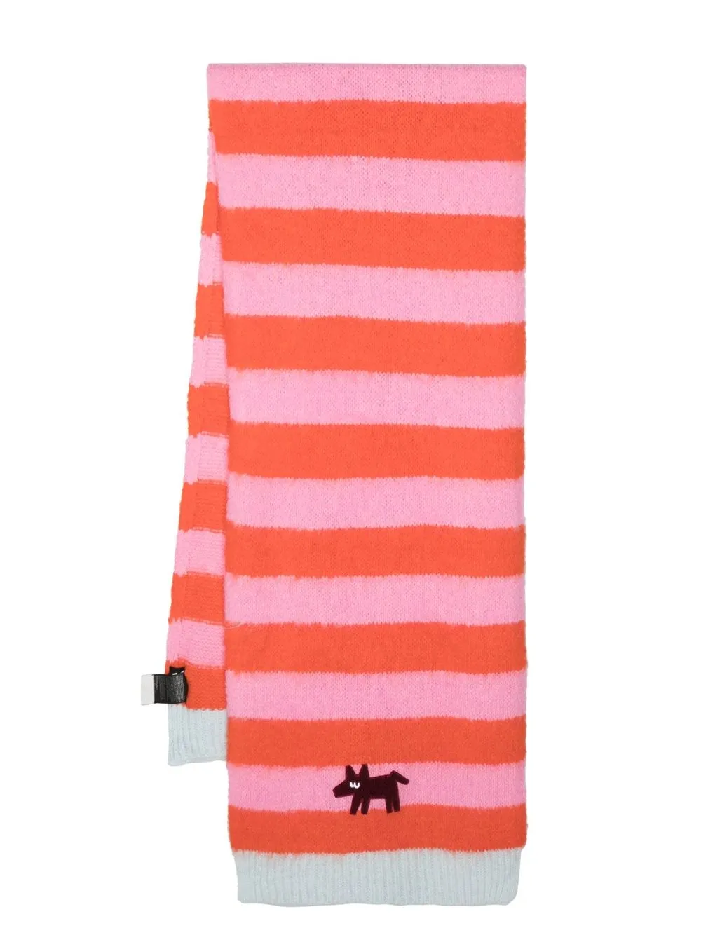 

Bimba y Lola bufanda tejida con diseño color block - Rosado