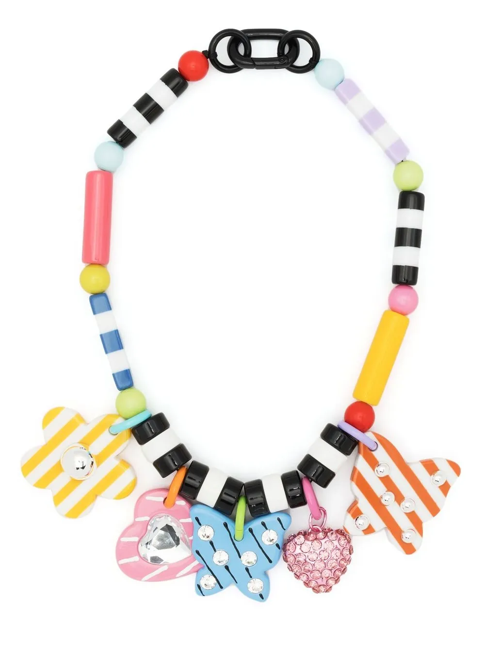 

Bimba y Lola collar con múltiples dijes - Rosado