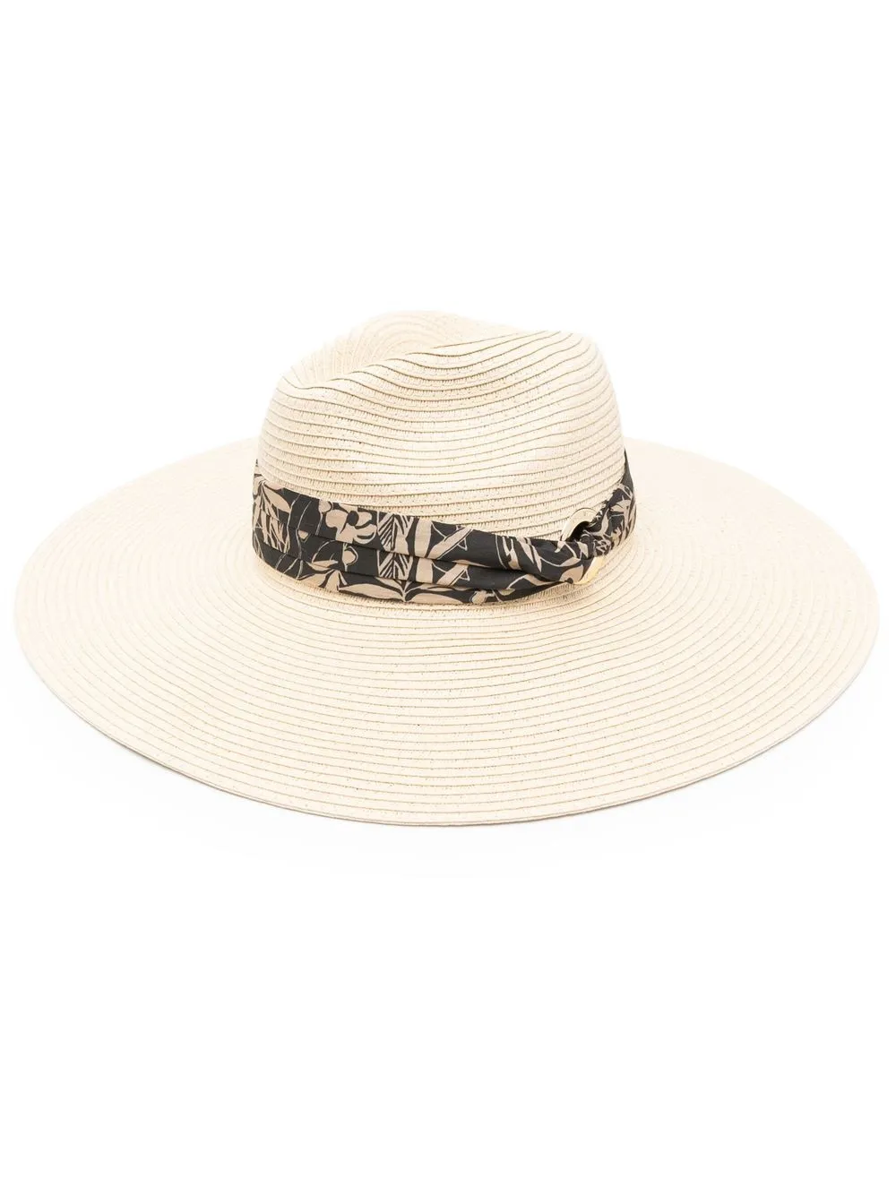 

Lauren Ralph Lauren striped sun hat - Neutrals