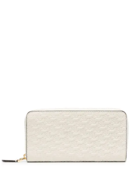 Lauren Ralph Lauren cartera con logo en relieve