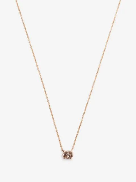 Wouters & Hendrix Gold collier en or rose 18ct pavé de diamants