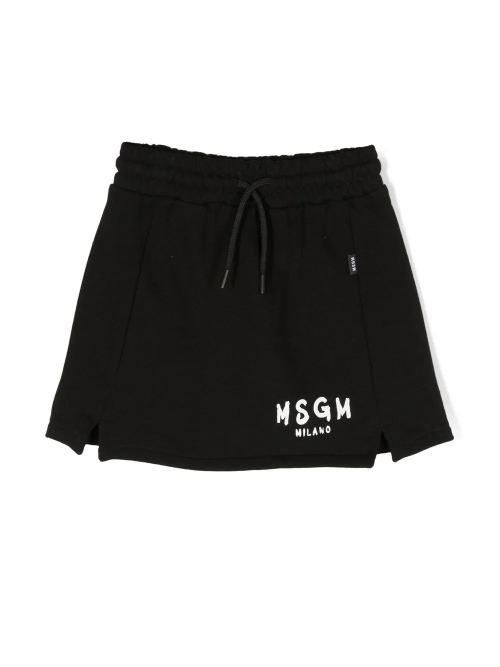 MSGM LOGO-PRINT SKIRT