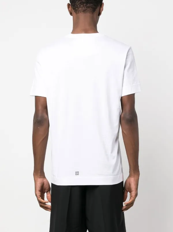 Tシャツ・カットソー *GIVENCHY* Logo Short Sleeve T-Shirt White BM716N3YAC100 BM7 Givenchy logo-print Cotton T-shirt | White | FARFETCH