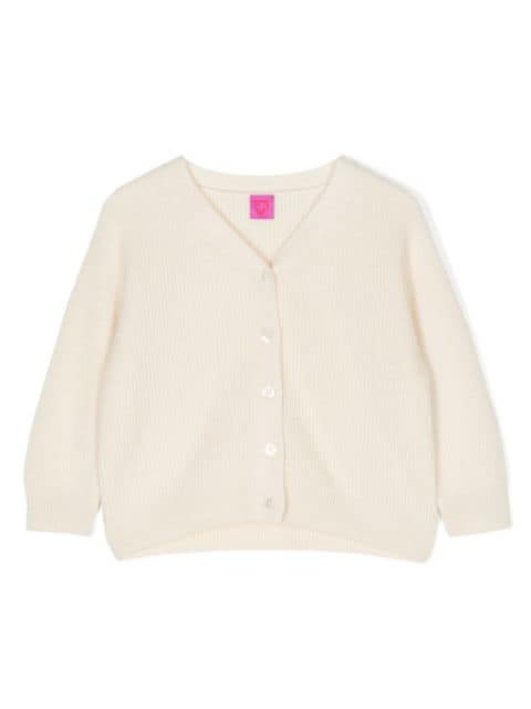 Cashmere in Love Kids Mimi V-neck cashmere cardigan