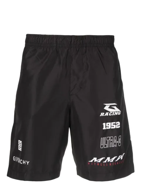 Givenchy logo-print swim shorts 