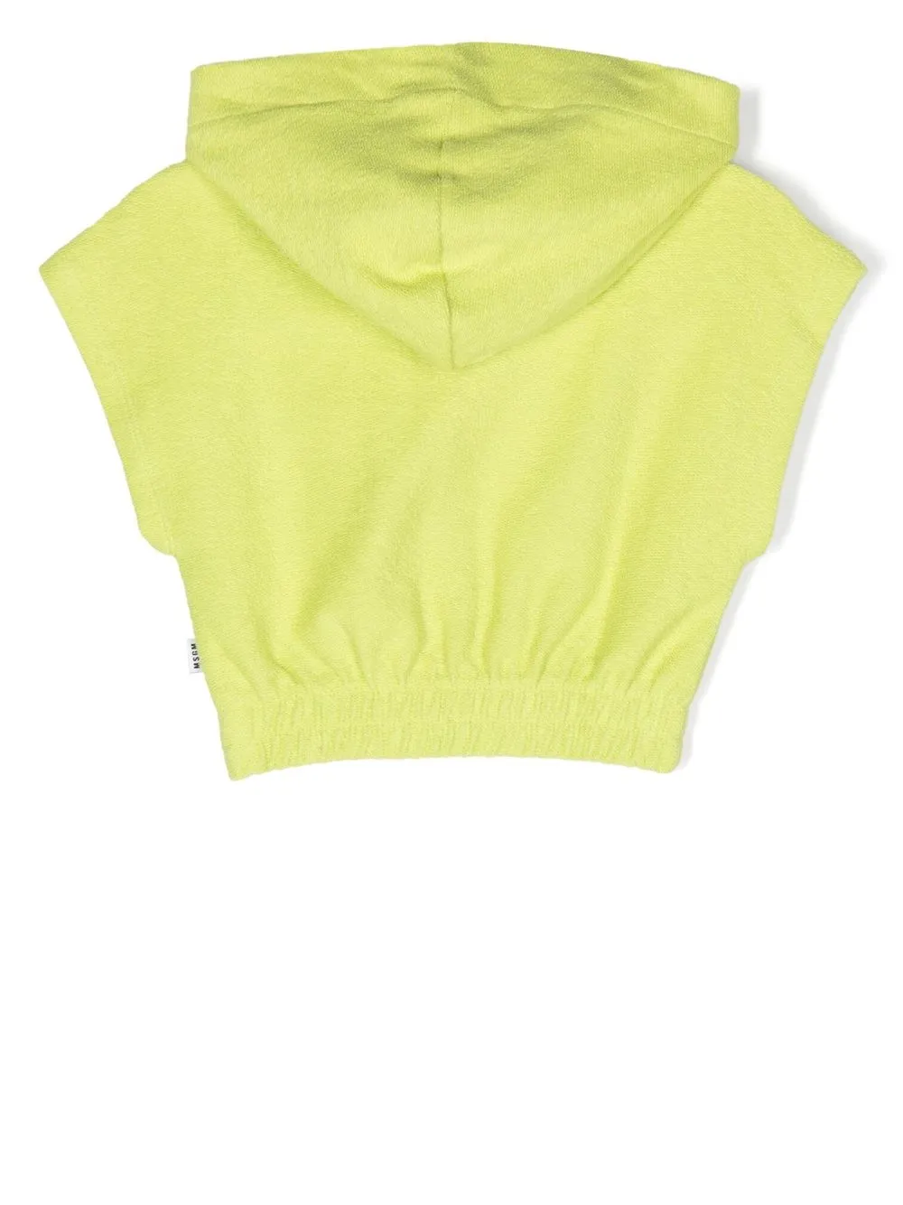 MSGM Kids Pullover met capuchon - Groen