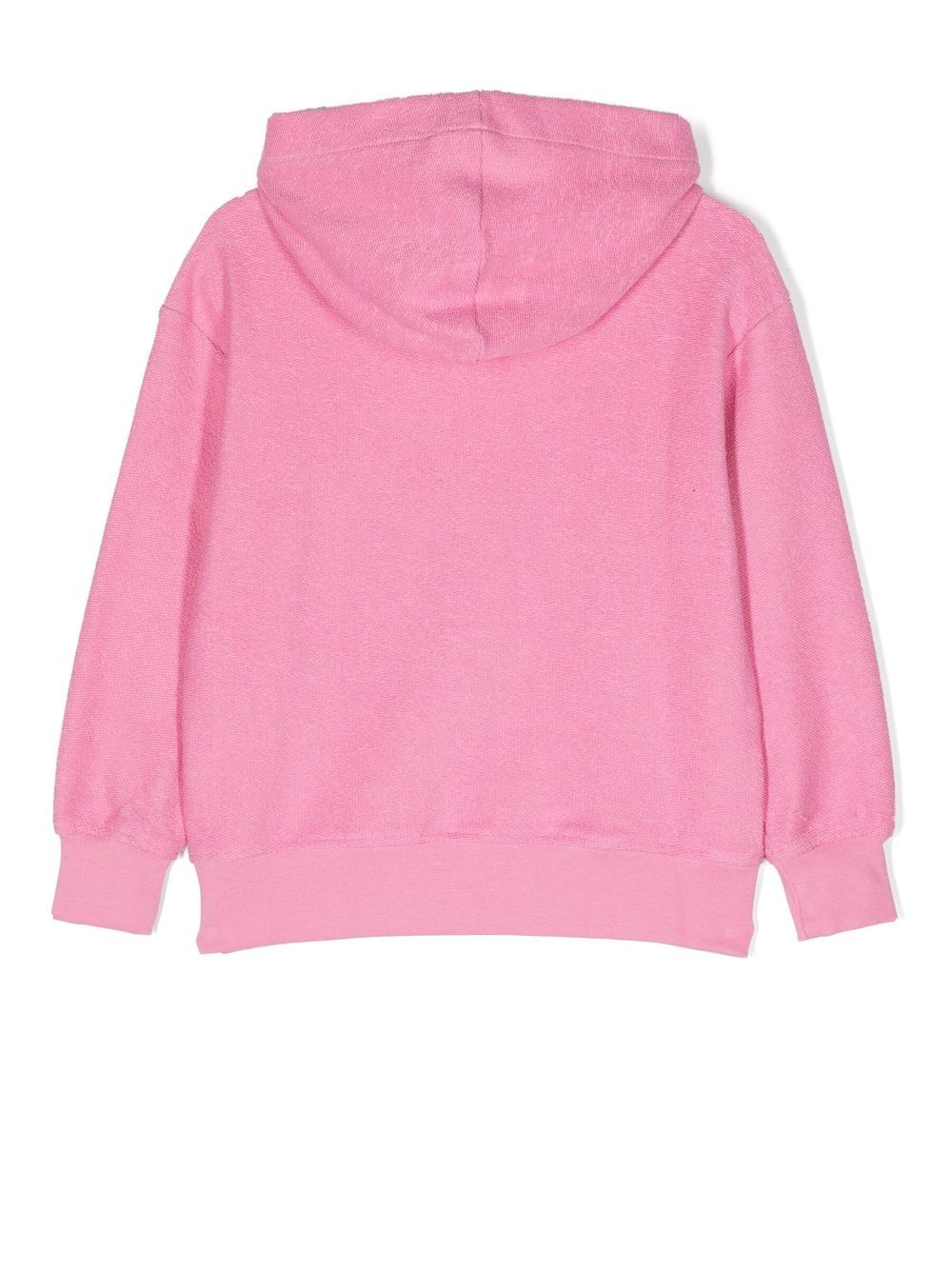 MSGM Kids Hoodie met geborduurd logo - Roze