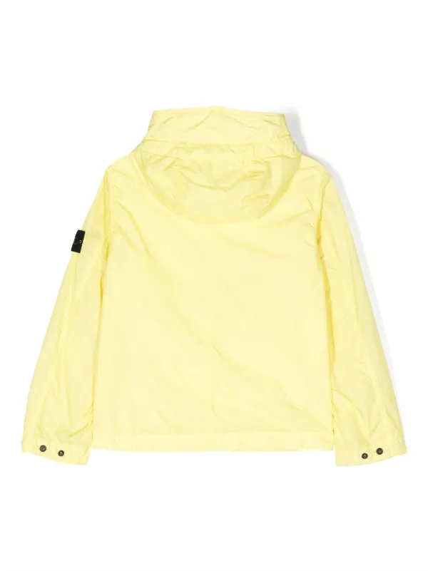 Stone island yellow on sale coat