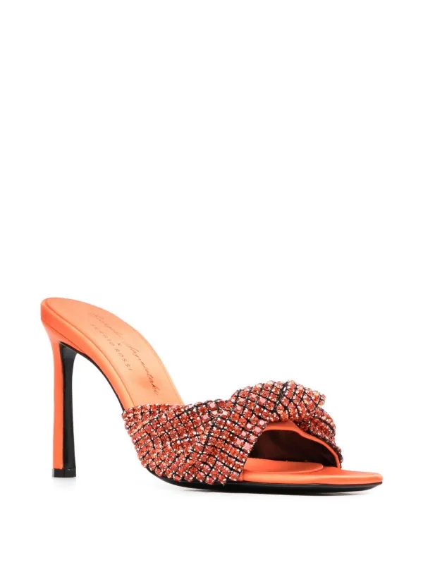 Sergio Rossi x Evangelie Smyrniotaki crystal-embellished Sandals